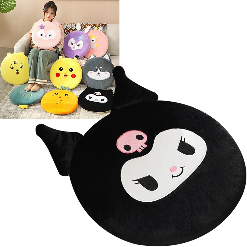 40Cm Kawaii Kuromi Cotton Cushion Office Student Non-Slip Chair Cushion Plush Cushion Winter Warm Removable and Washable Cushion
40Cm Kawaii Kuromi Cotton Cushion Office Student Non-Slip Chair Cushion Plush Cushion Winter Warm Removable and Washable Cushion