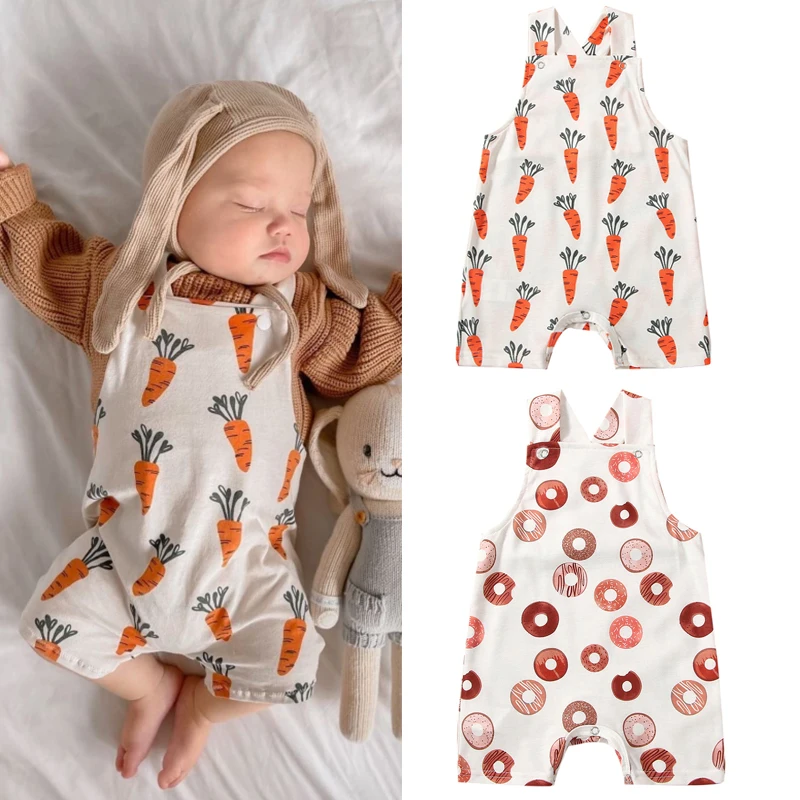 Kids Baby Boy Clothes Clothing Pants Girl Jumper Overalls Toddler Infant Playsuit Printed Sleeveless Button Romper
Kids Baby Boy Clothes Clothing Pants Girl Jumper Overalls Toddler Infant Playsuit Printed Sleeveless Button Romper