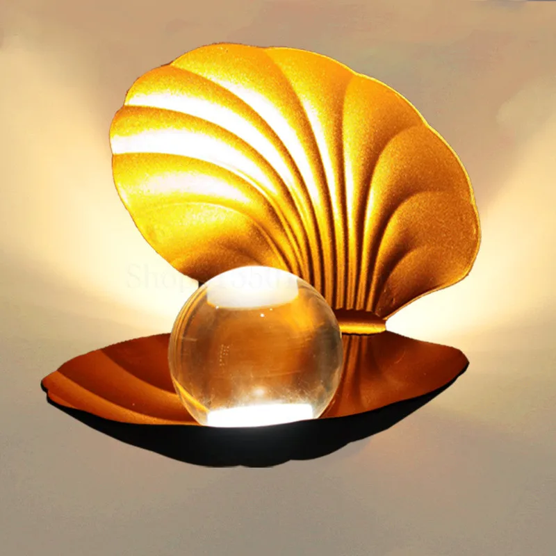 10W LED Seashell Wall Lamp Crystal Pearl Shape Outdoor Lighting IP65 Waterproof Sconces Garden Decor Aluminum Wall Light
10W LED Seashell Wall Lamp Crystal Pearl Shape Outdoor Lighting IP65 Waterproof Sconces Garden Decor Aluminum Wall Light