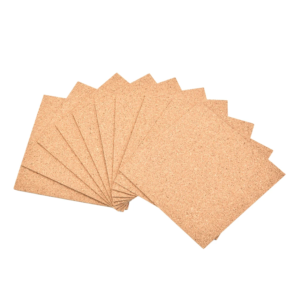 Brand New Durable High Quality Practical Cork Mat For Home 10Pcs Backing Coasters Cork Mat Self-adhesive Sheet
Brand New Durable High Quality Practical Cork Mat For Home 10Pcs Backing Coasters Cork Mat Self-adhesive Sheet