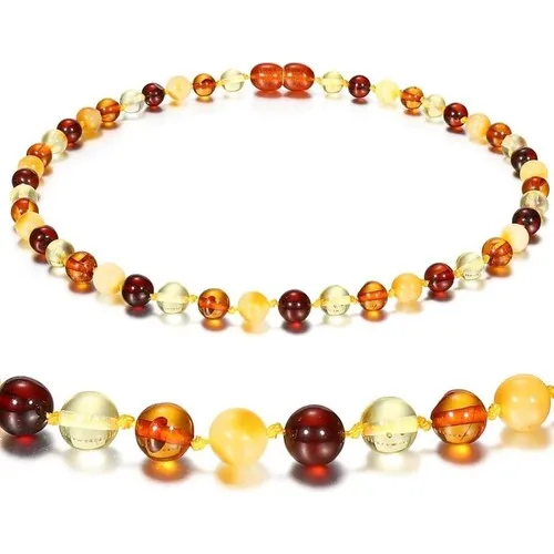 Genuine Accessory Certified Natural Amber Baby Dental Necklace Pain Relief Feature Is Natural Saliva Reducer
Genuine Accessory Certified Natural Amber Baby Dental Necklace Pain Relief Feature Is Natural Saliva Reducer