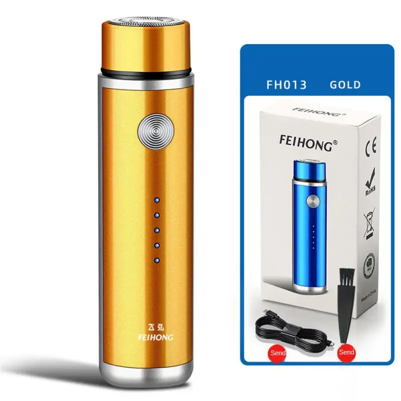 Mini USB Rechargeable Electric Shaver Stainless Steel Shaving Machine Men 3D Floating Blade Razor Washable Razor Travel Shaver
Mini USB Rechargeable Electric Shaver Stainless Steel Shaving Machine Men 3D Floating Blade Razor Washable Razor Travel Shaver