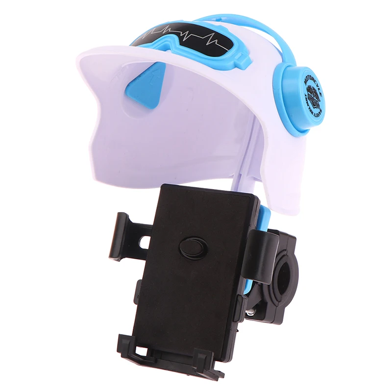 

Велосипедный держатель для телефона в форме шлема, Солнцезащитный непромокаемый руль, крепление на зеркало заднего вида, кронштейн для дорожного и горного велосипеда, электровелосипеда
