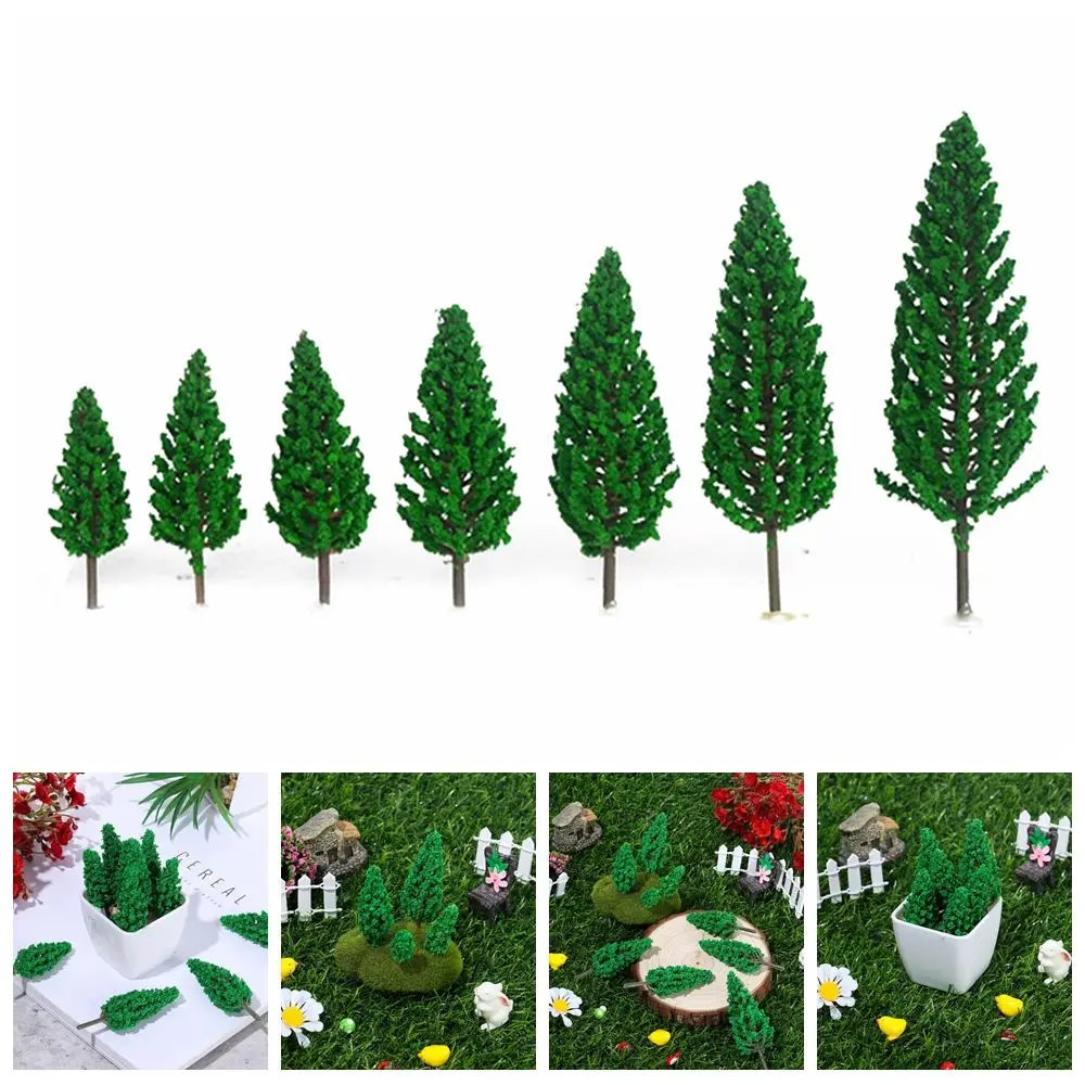20pcs DIY Buliding Layout Railroad Decor Scale Materials Miniature Model Artificial Cedar Tree Scene Model Green Scenery
20pcs DIY Buliding Layout Railroad Decor Scale Materials Miniature Model Artificial Cedar Tree Scene Model Green Scenery