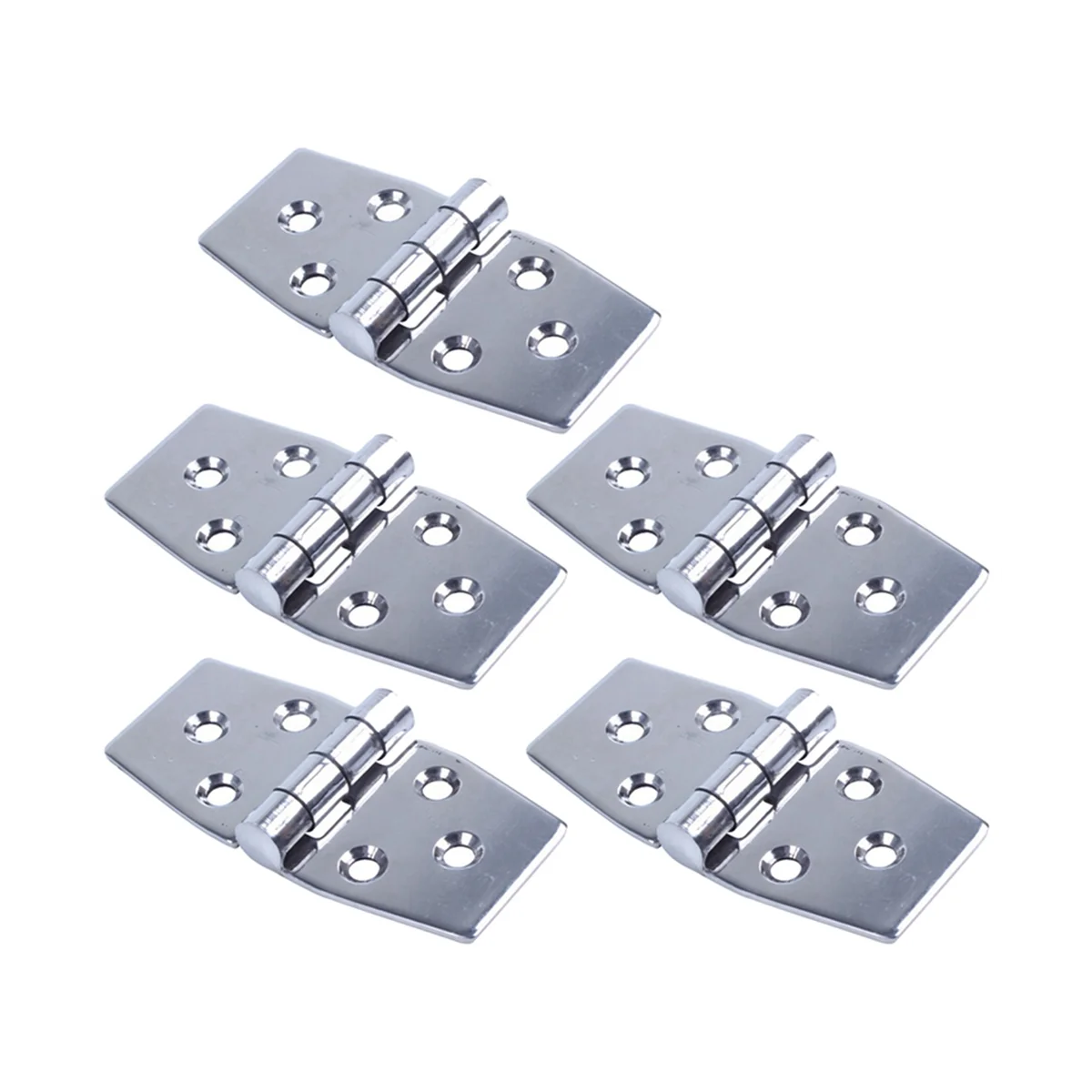 5 PCS Marine Stainless Steel Hinge for 76 x 38 mm Boat Hatch Compartment Hinges Accessories
5 PCS Marine Stainless Steel Hinge for 76 x 38 mm Boat Hatch Compartment Hinges Accessories