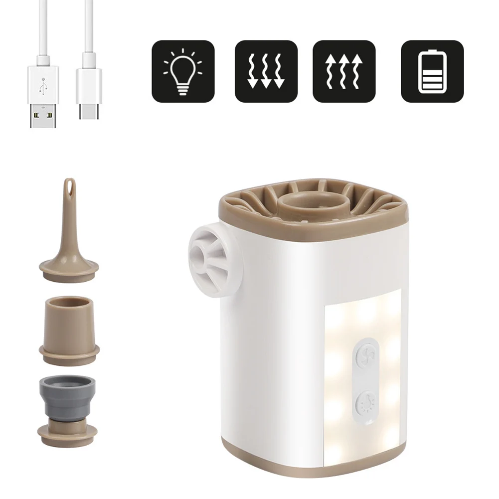 Mini Air Pump GIGA Pump 2.0 For Mattress Mat Camping Outdoor Portable Electric Inflator Swimming Ring Vacuum Pump With 5 Nozzles
Mini Air Pump GIGA Pump 2.0 For Mattress Mat Camping Outdoor Portable Electric Inflator Swimming Ring Vacuum Pump With 5 Nozzles