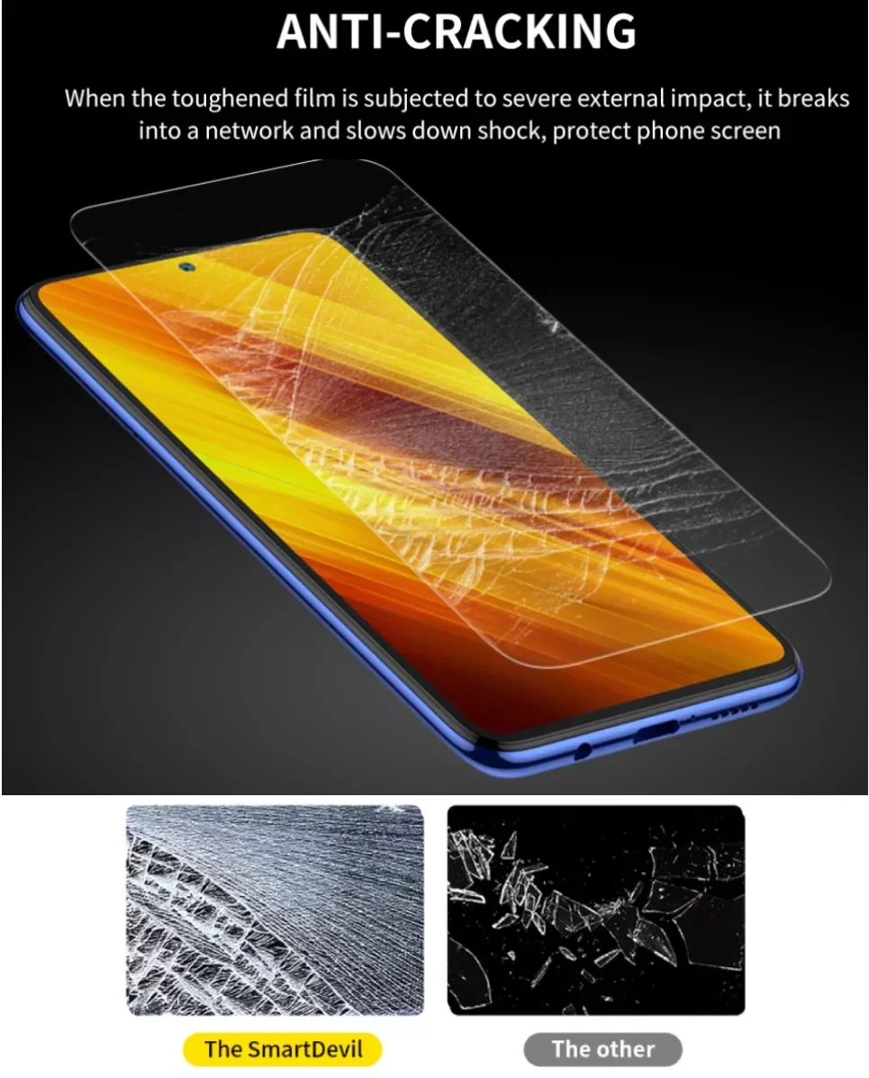 Factory Direct Selling Screen Protector for POCO M3 M4 Pro 5G HD Anti Blue Ray 2Pcs Tempered Glass for Xiaomi F3 F4 GT X4 X3 NFC
Factory Direct Selling Screen Protector for POCO M3 M4 Pro 5G HD Anti Blue Ray 2Pcs Tempered Glass for Xiaomi F3 F4 GT X4 X3 NFC