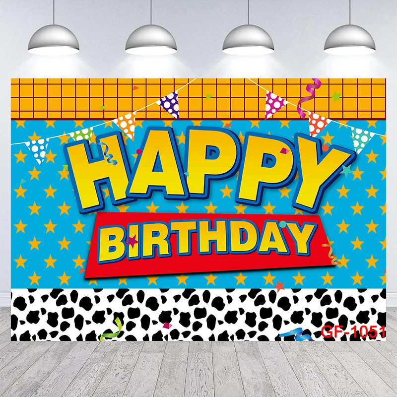 Disney Cartoon Toy Story Theme Background Boys Kids Birthday Party Newborn Decoration Customized Banner Studio Props Backdrop
Disney Cartoon Toy Story Theme Background Boys Kids Birthday Party Newborn Decoration Customized Banner Studio Props Backdrop