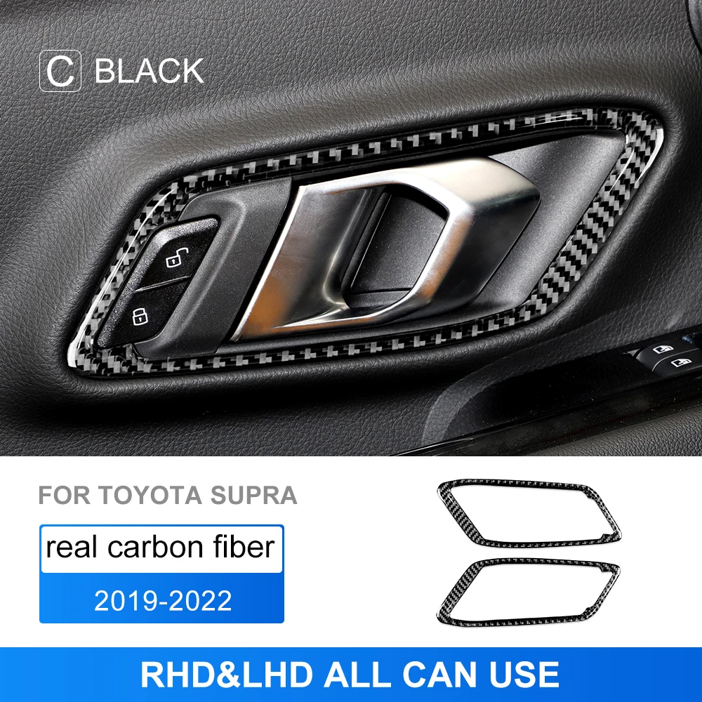 Настоящая мягкая наклейка из углеродного волокна для Toyota Supra GR A90 A91 MK5 2019 2020 2021 2022 2023 2024 2025 Внутренняя дверная ручка автомобиля
Настоящая мягкая наклейка из углеродного волокна для Toyota Supra GR A90 A91 MK5 2019 2020 2021 2022 2023 2024 2025 Внутренняя дверная ручка автомобиля