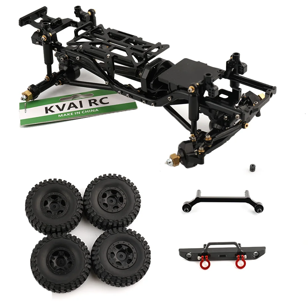 KVAl 1/24 Alloy Assemble Car Frame for AXIAL 1/24 SCX24 90081 RC Car Upgrade Parts
KVAl 1/24 Alloy Assemble Car Frame for AXIAL 1/24 SCX24 90081 RC Car Upgrade Parts