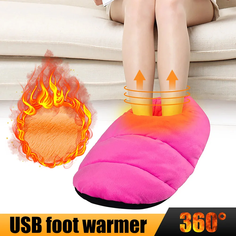 Heated Feet Warm Slippers Usb Foot Warmer Shoes Electric Heat Slipper For Home Travel Office Warm Foot Cover Feet Heating Pad
Heated Feet Warm Slippers Usb Foot Warmer Shoes Electric Heat Slipper For Home Travel Office Warm Foot Cover Feet Heating Pad