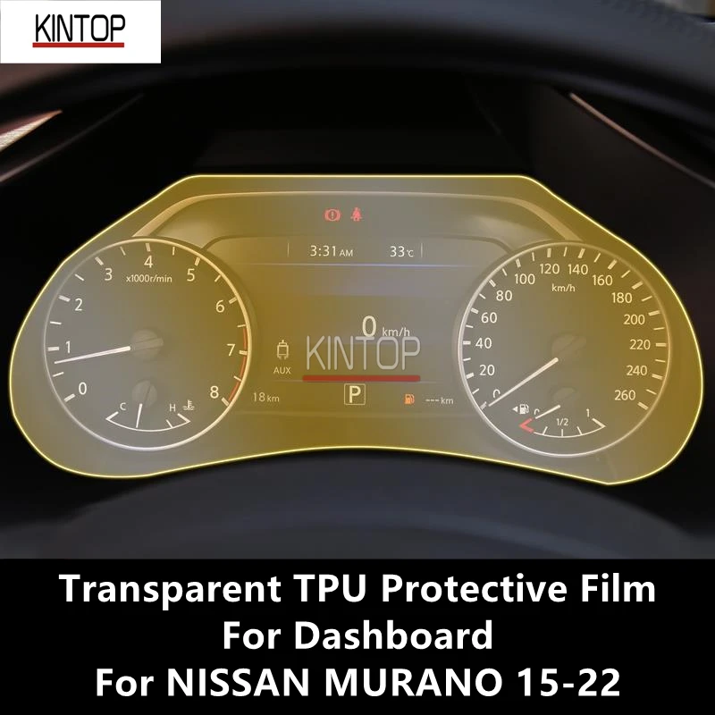 For NISSAN MURANO 15-22 Dashboard Transparent TPU Protective Film Anti-scratch Repair Film Accessories Refit
For NISSAN MURANO 15-22 Dashboard Transparent TPU Protective Film Anti-scratch Repair Film Accessories Refit