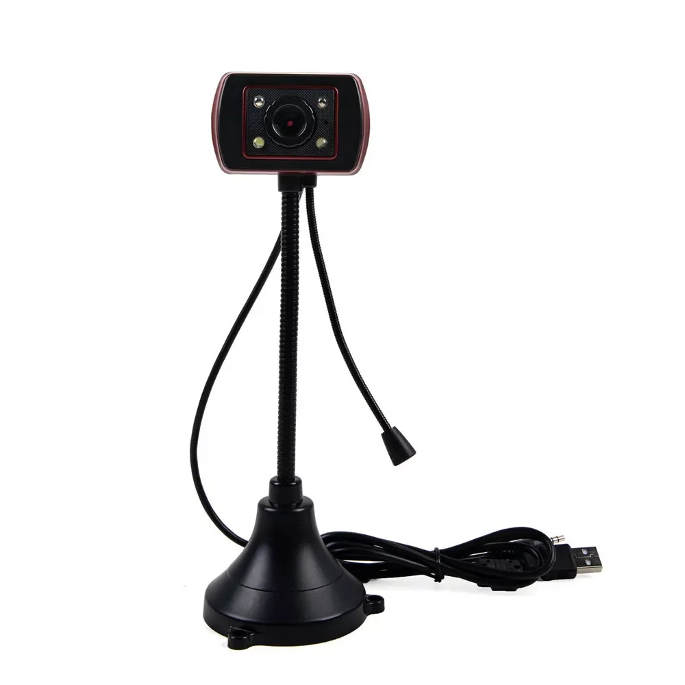 HD Webcam with Microphone Desktop Streaming Live Video Meeting Work Home Telecamera PC Camera LED Night USB Web Cam For Computer
HD Webcam with Microphone Desktop Streaming Live Video Meeting Work Home Telecamera PC Camera LED Night USB Web Cam For Computer