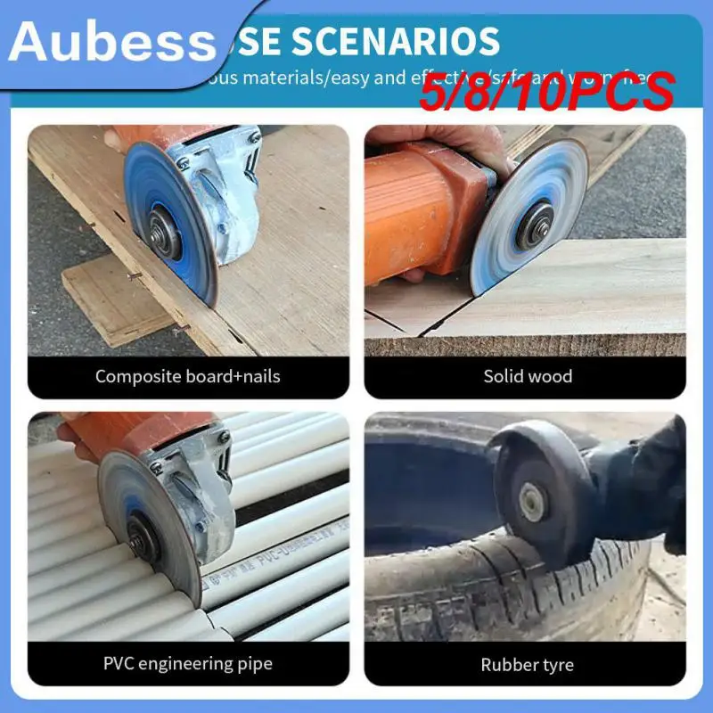 5/8/10PCS Alloy Sharp Woodworking Cutting Disc High Temperature Angle Grinder Cutting Sheet Durable Cutting Blade
5/8/10PCS Alloy Sharp Woodworking Cutting Disc High Temperature Angle Grinder Cutting Sheet Durable Cutting Blade