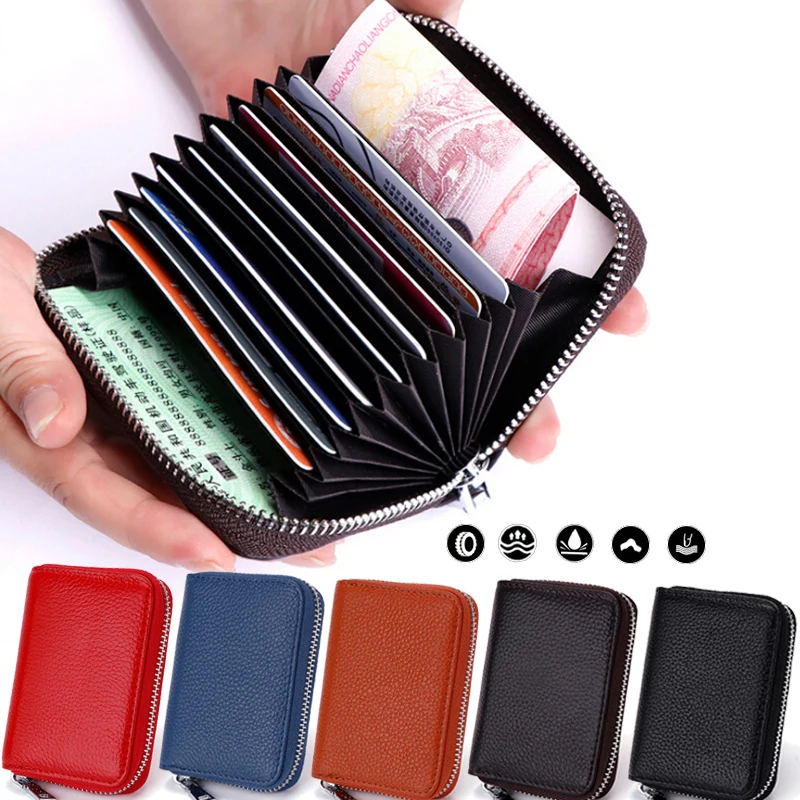 Genuine Leather Credit Card Wallet Cute Card Wallet Small Purse Card Holder for Women
Genuine Leather Credit Card Wallet Cute Card Wallet Small Purse Card Holder for Women