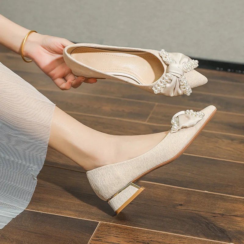 Korean Shoes Women's Heels Shallow Mouth Elegant Casual Female Sneakers Flats Pointed Toe 2023 On Heels Big Size Dress Summer
Korean Shoes Women's Heels Shallow Mouth Elegant Casual Female Sneakers Flats Pointed Toe 2023 On Heels Big Size Dress Summer