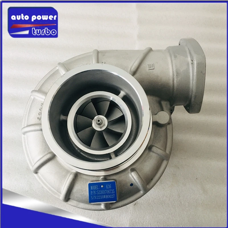 K365 Turbo 53369706735 0070963899 0070964299 53369886735 Turbocharger for MTU-DDC Industrial Gen Set 12V2000TDG82/62 Engine
K365 Turbo 53369706735 0070963899 0070964299 53369886735 Turbocharger for MTU-DDC Industrial Gen Set 12V2000TDG82/62 Engine