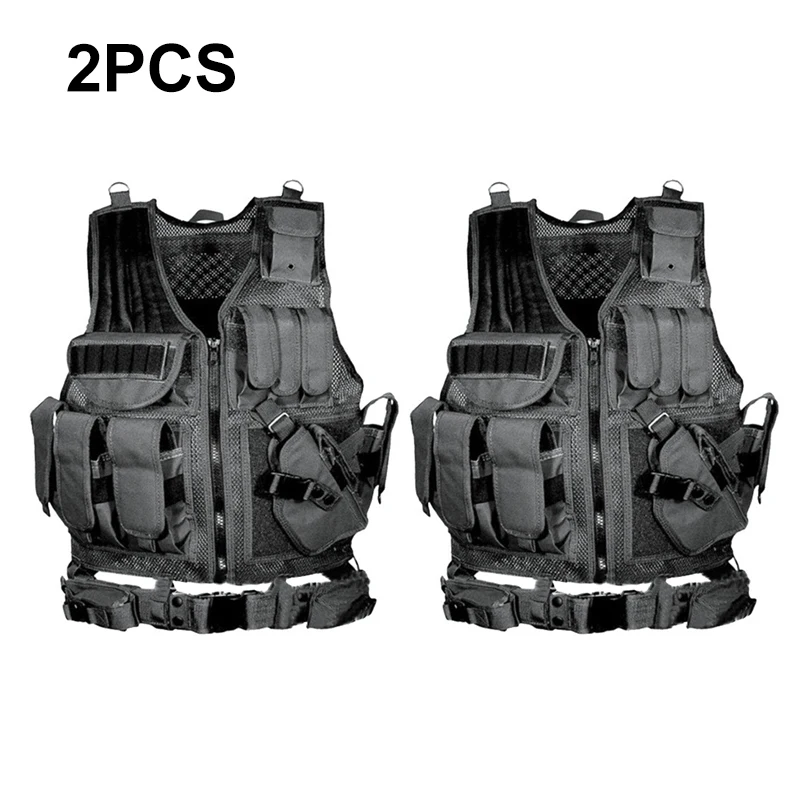 2PCS Army Military Tactical Vest Paintball Airsoft Accessories Ak47 Webbed Gear Hunting Equipment Weight Vest Airsoft Hunting
2PCS Army Military Tactical Vest Paintball Airsoft Accessories Ak47 Webbed Gear Hunting Equipment Weight Vest Airsoft Hunting