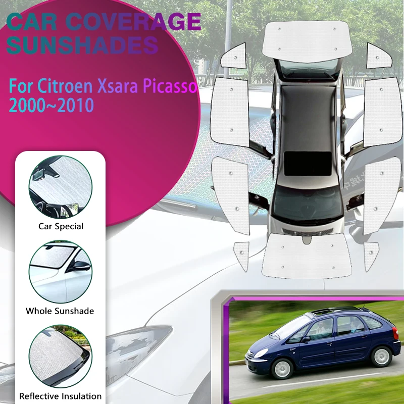 Car Coverage Sunshades For Citroen Xsara Picasso 2000~2010 Sun Protection Pads Visor Window Sunshade Covers Car Accessories 1999
Car Coverage Sunshades For Citroen Xsara Picasso 2000~2010 Sun Protection Pads Visor Window Sunshade Covers Car Accessories 1999