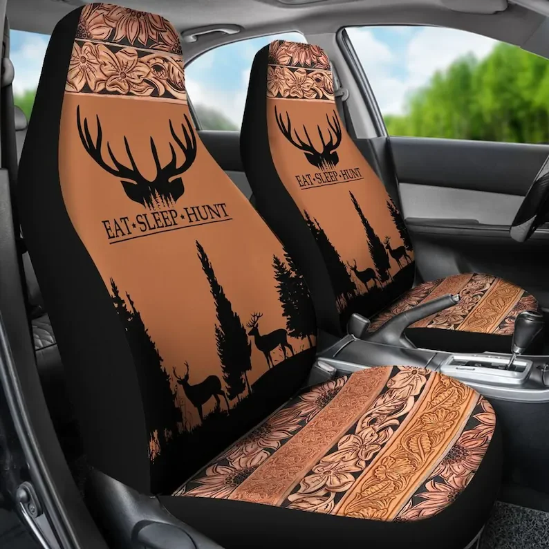 Hunting Eat Sleep Hunt Car Seat Cover Flower Seat Cover, Animal Car Seat Covers, Custom Front Car Seat Covers, Pair of Covers
Hunting Eat Sleep Hunt Car Seat Cover Flower Seat Cover, Animal Car Seat Covers, Custom Front Car Seat Covers, Pair of Covers