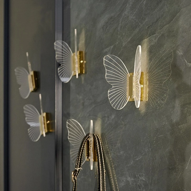 1PC Creative Wall Mounted Butterfly Coat Hooks Hanging Hooks Clothes Hanger Hooks for Bedroom, Bathroom, Office, Closet B03E
1PC Creative Wall Mounted Butterfly Coat Hooks Hanging Hooks Clothes Hanger Hooks for Bedroom, Bathroom, Office, Closet B03E