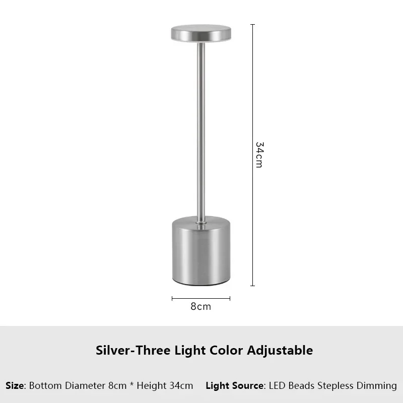 Портативная LED настольная лампа 3 цвета USB rechargeable
Портативная LED настольная лампа 3 цвета USB rechargeable