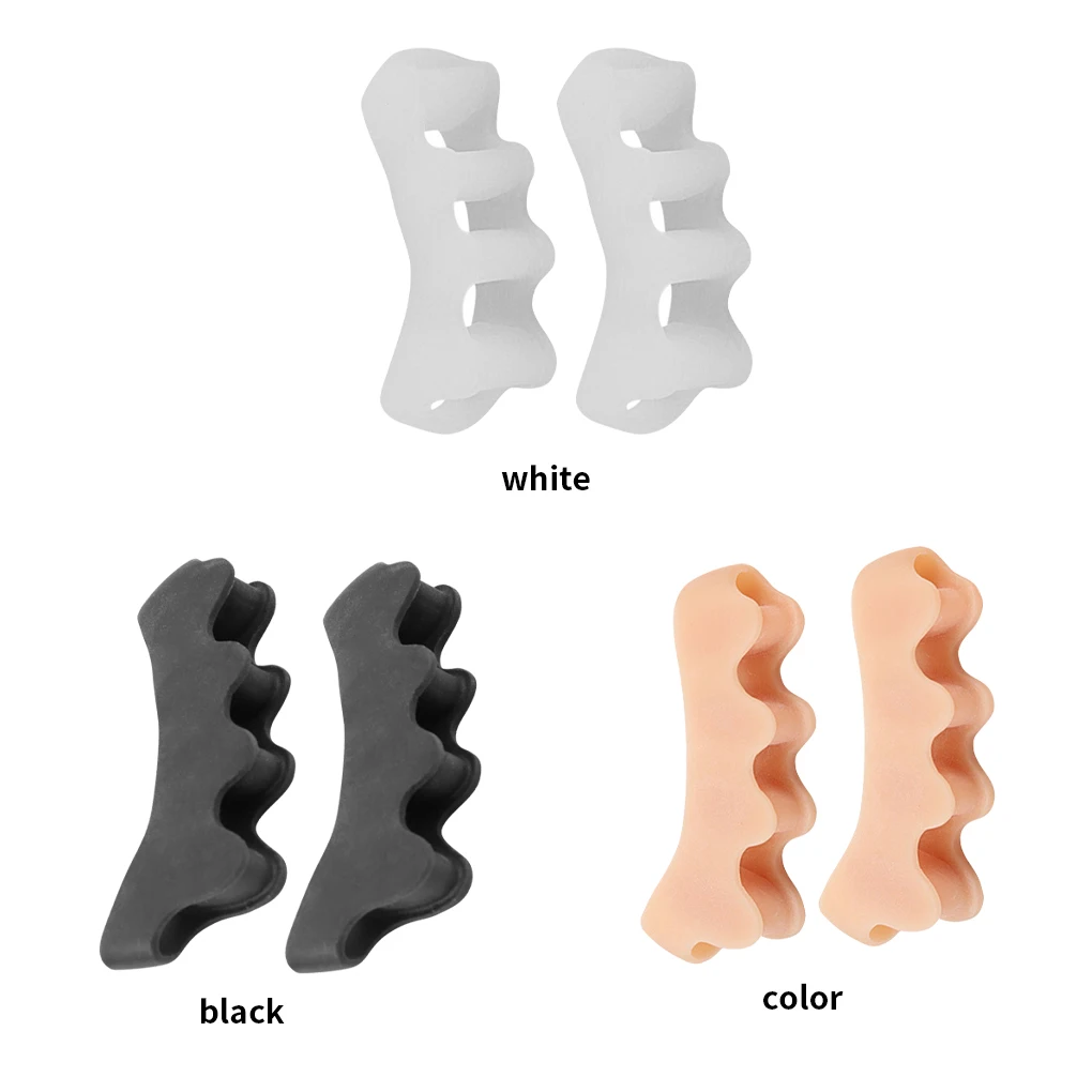 Silicone Toe Separator Correction Hallux Valgus Corrector Orthopedic Hammer Separator Straightener Spreader Foot Care Tool 2PCS
Silicone Toe Separator Correction Hallux Valgus Corrector Orthopedic Hammer Separator Straightener Spreader Foot Care Tool 2PCS