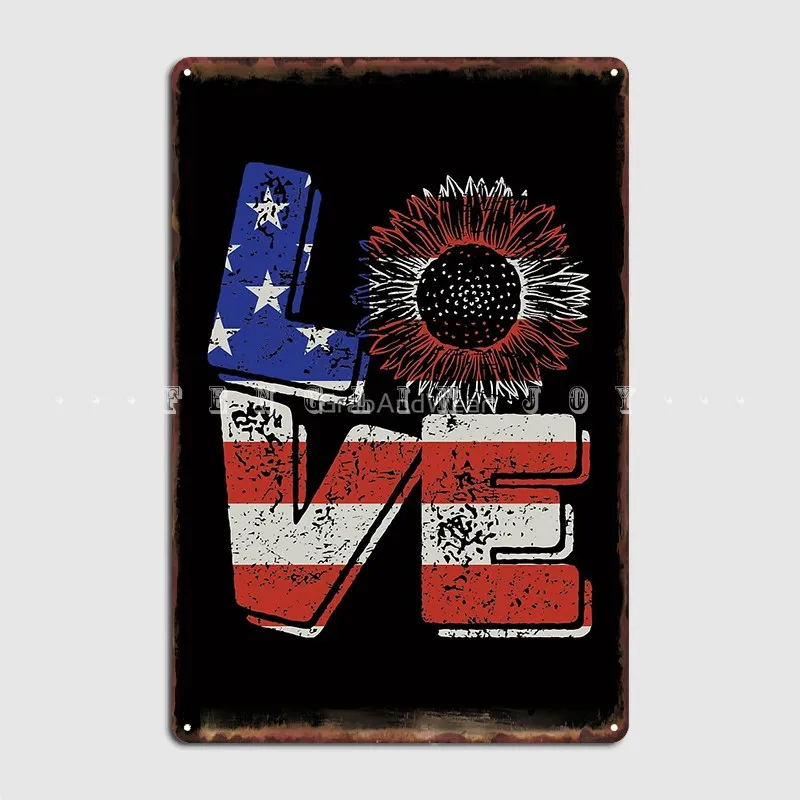 4th Of July Love Sunflower Patriotic American Flag Metal Sign Wall Decor Classic Cave Pub Wall Pub Tin Sign Posters
4th Of July Love Sunflower Patriotic American Flag Metal Sign Wall Decor Classic Cave Pub Wall Pub Tin Sign Posters