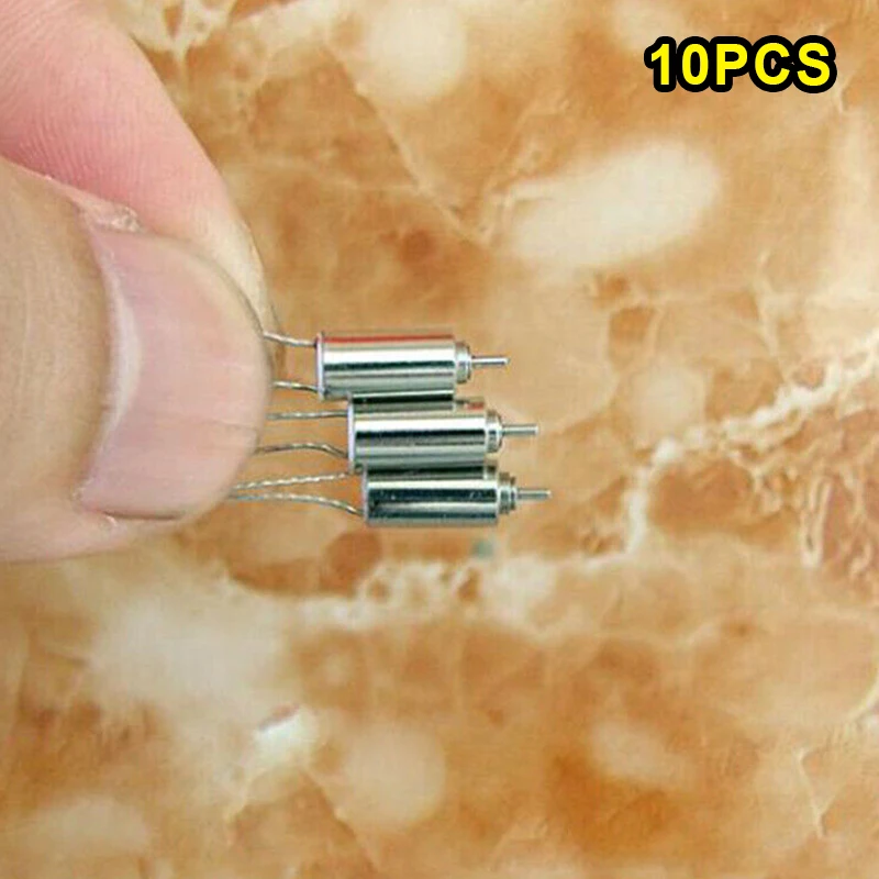 10PCS Micro Mini 0408 Coreless Motor 4*8mm Tiny 408 Motors Engine DC 3.7V Kid Toy Car Boat Robot Model RC Helicopter Aircraft
10PCS Micro Mini 0408 Coreless Motor 4*8mm Tiny 408 Motors Engine DC 3.7V Kid Toy Car Boat Robot Model RC Helicopter Aircraft