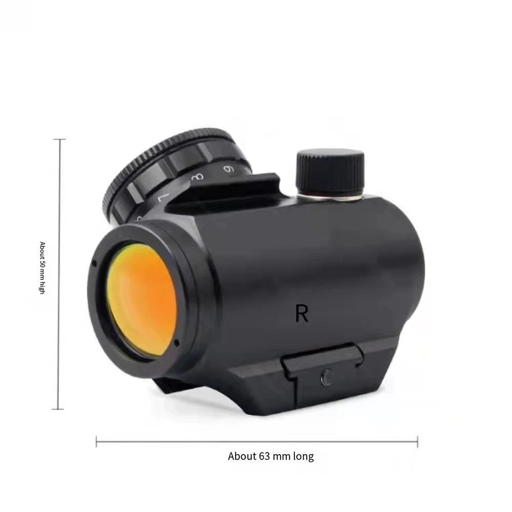 Inner red dot holographic portable sight 20mm wide side-adjustable TIC color box red film shock-resistant all-metal
Inner red dot holographic portable sight 20mm wide side-adjustable TIC color box red film shock-resistant all-metal