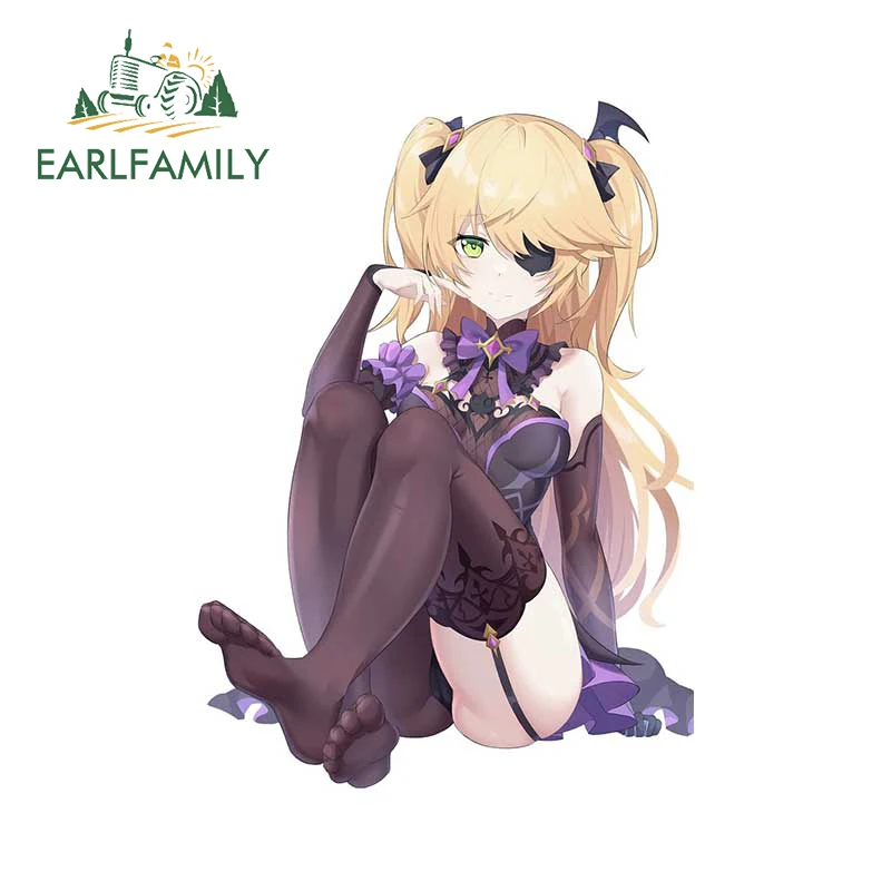 EARLFAMILY 13 см x 9,4 см для глазного патча Zerochan автомобильные наклейки Солнцезащитный аниме виниловые наклейки для ноутбука аксессуары для автом... 
EARLFAMILY 13 см x 9,4 см для глазного патча Zerochan автомобильные наклейки Солнцезащитный аниме виниловые наклейки для ноутбука аксессуары для автом...