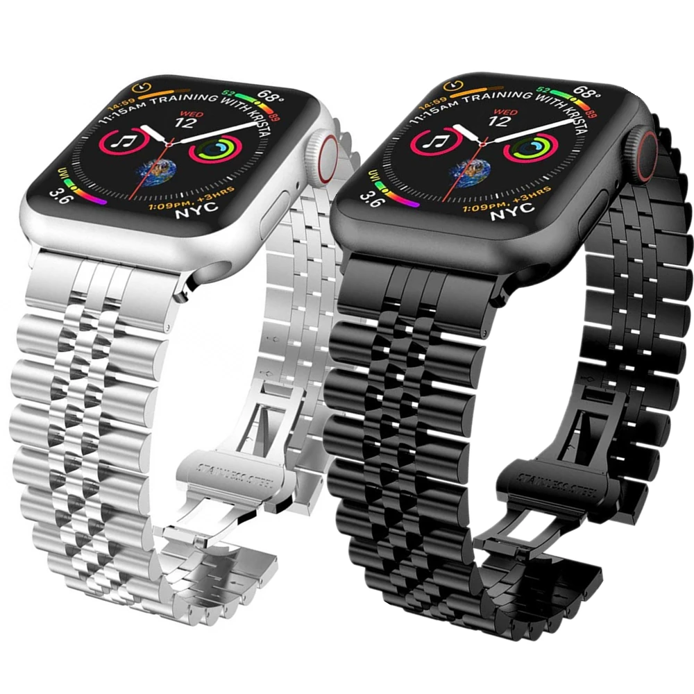 Metal Strap For Apple Watch Series UItra 8 7 6 5 4 SE Stainless steel bracelet iWatch Band 45mm 41mm 44mm 42mm 40mm 38mm Correa
Metal Strap For Apple Watch Series UItra 8 7 6 5 4 SE Stainless steel bracelet iWatch Band 45mm 41mm 44mm 42mm 40mm 38mm Correa