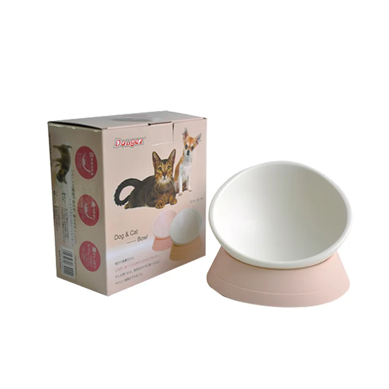 

Dog Bowl Feeder Soft Silica Gel Cat Bowl Protect Pet Cervical Spine Adjustable Tilt Angle Non-Slip Detachable Pet Accessories