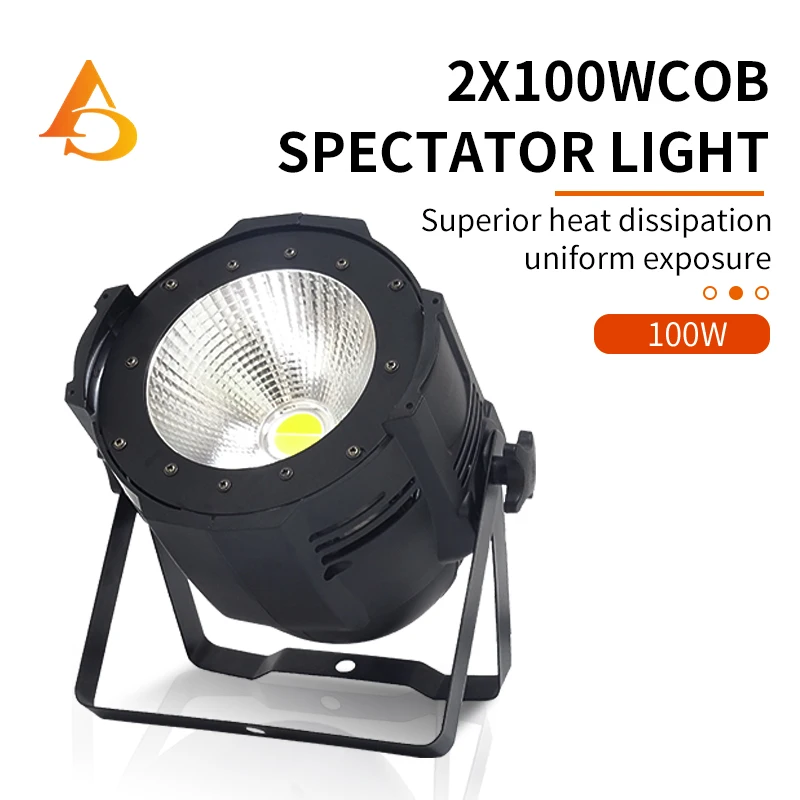 4-10 шт. DMX LED Par COB 200 Вт теплое холодное белое освещение DMX512 сценический свет