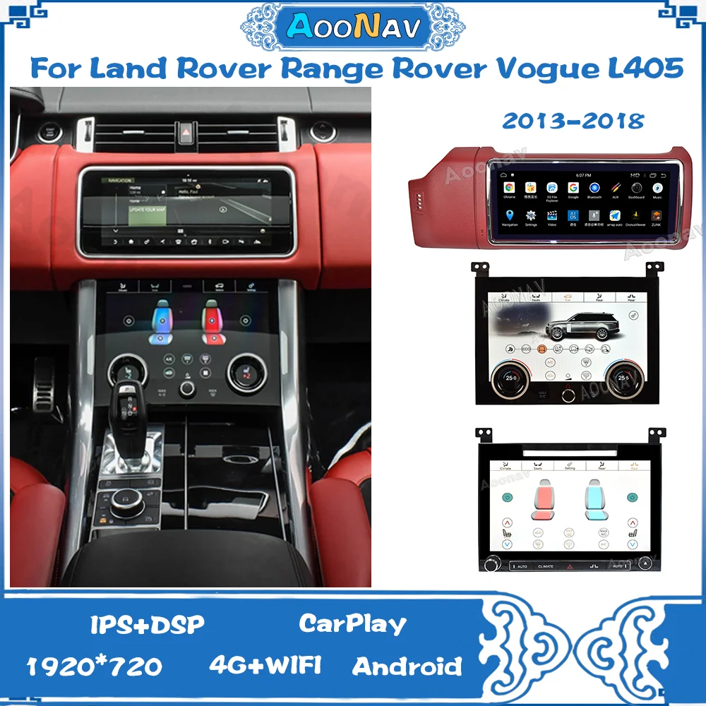 Автомагнитола для Land Rover Range Rover Vogue L405 2013-2017 PX6, 12,3 дюймов, Android, мультимедийный плеер, навигация, стерео ресивер
Автомагнитола для Land Rover Range Rover Vogue L405 2013-2017 PX6, 12,3 дюймов, Android, мультимедийный плеер, навигация, стерео ресивер