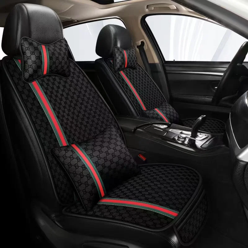 2022 Car Seat Covers Set Luxury Car Seat Belt Cover Car Cushion Set Linen Seat Cushion Universal Seat Covers for Cars Full Set 
2022 Car Seat Covers Set Luxury Car Seat Belt Cover Car Cushion Set Linen Seat Cushion Universal Seat Covers for Cars Full Set