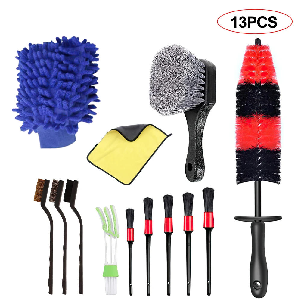 Detailing Brush Set Car Cleaning Brushes Power Scrubber Drill Brush For Car Leather Air Vents Rim Cleaning Dirt Dust Clean Tools
Detailing Brush Set Car Cleaning Brushes Power Scrubber Drill Brush For Car Leather Air Vents Rim Cleaning Dirt Dust Clean Tools