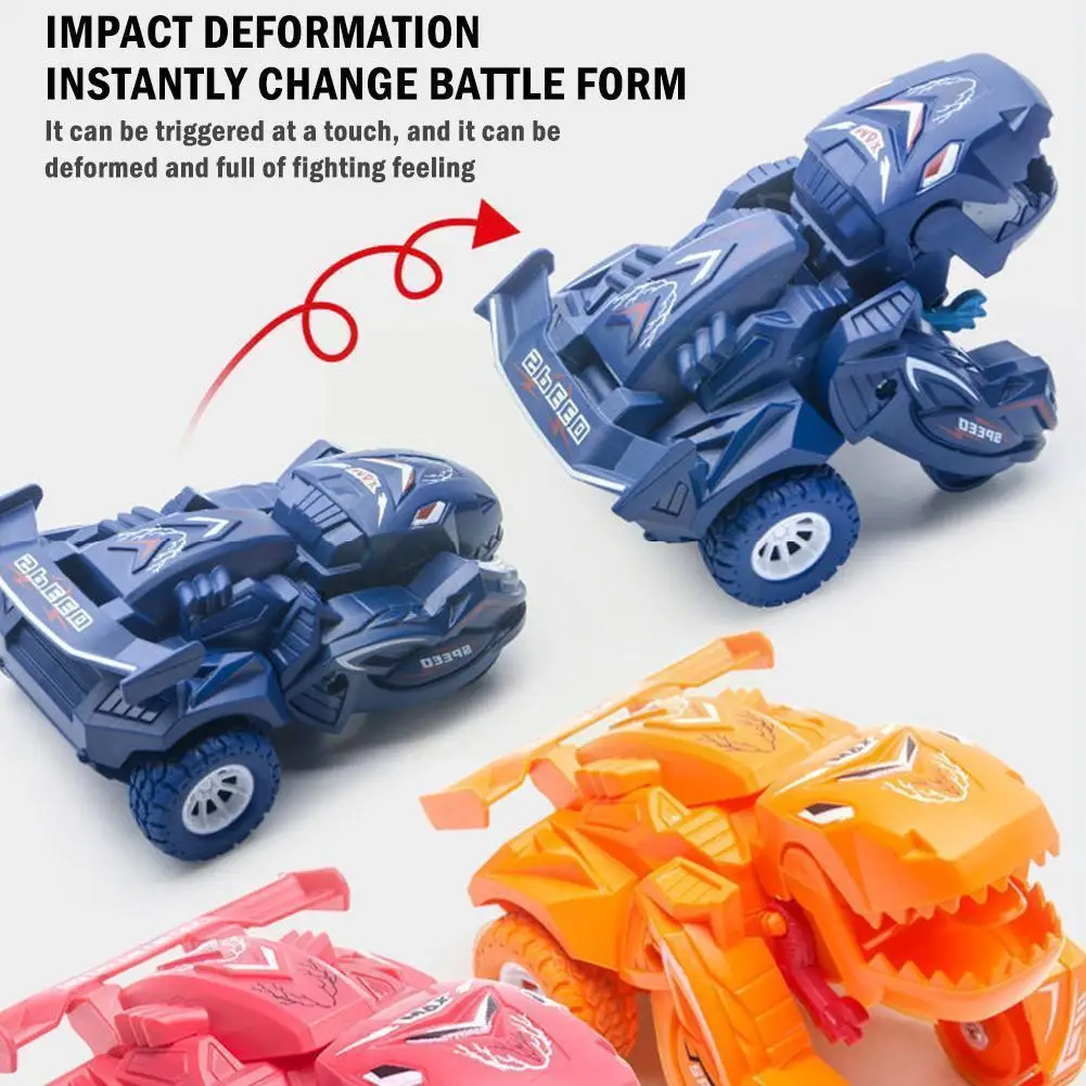 Inertial Sliding Dino Car Automatic Transform Toy Dinosaur Toy Deformation Gifts Children Fun Educational Toy Car Transform S2v6
Inertial Sliding Dino Car Automatic Transform Toy Dinosaur Toy Deformation Gifts Children Fun Educational Toy Car Transform S2v6