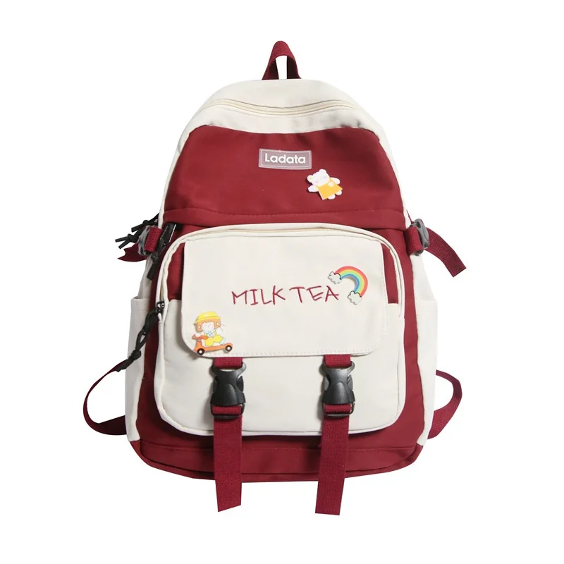 TRAVEASY 2022 School Bags Woman New Campus Students Japanese Women Backpacks Nylon Preppy Fashion Ladies Casual Laptop Panelled
TRAVEASY 2022 School Bags Woman New Campus Students Japanese Women Backpacks Nylon Preppy Fashion Ladies Casual Laptop Panelled