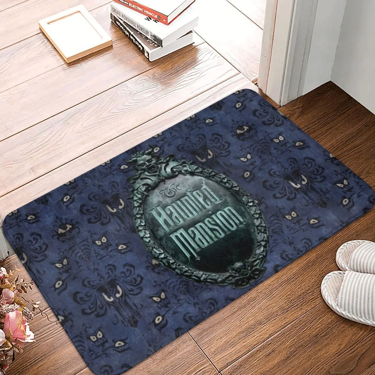 

Welcome Foolish Mortals Doormat Polyester Floor Mat Cushion Carpet Kitchen Entrance Home Rugs Mats Balcony Anti-slip Footpad