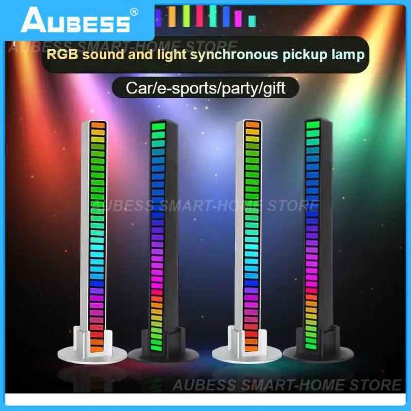 Rgb Dc 5v/1a Voice-activated Pickup Rhythm Light Dynamic Mode Can Be Switched Cool Car Music Led Light Vertical Base Usb Powered
Rgb Dc 5v/1a Voice-activated Pickup Rhythm Light Dynamic Mode Can Be Switched Cool Car Music Led Light Vertical Base Usb Powered
