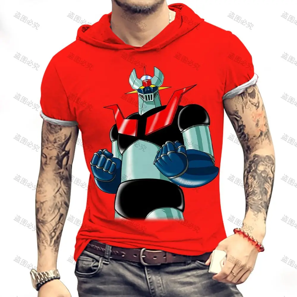 Футболка Mazinger Z мужская с капюшоном, модная тенниска оверсайз с коротким рукавом, уличная одежда Y2k 3xl, топы, футболки, тренд 22
Футболка Mazinger Z мужская с капюшоном, модная тенниска оверсайз с коротким рукавом, уличная одежда Y2k 3xl, топы, футболки, тренд 22
