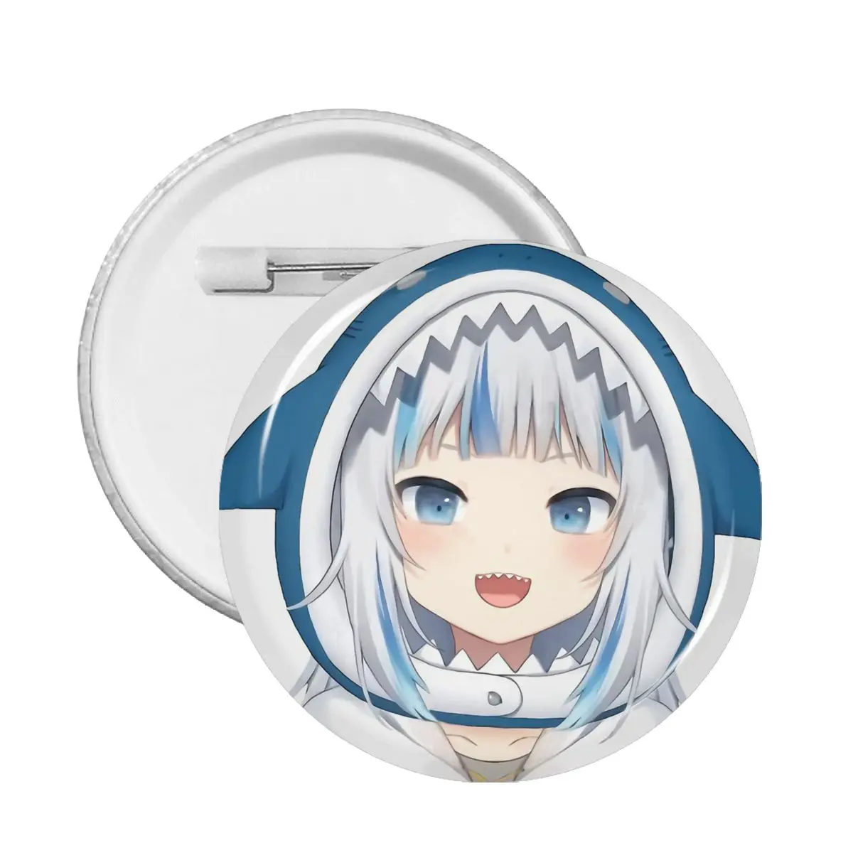 

Gawr Gura Says Hololive Vtuber Pin Badge For Backpack Badges Brooches Cute Pins For Friends