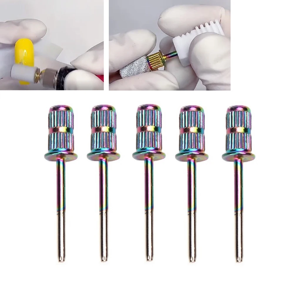 5PCS Tungsten Carbide Mandrel Nail Drill Bit Sanding Bands Cap Replaceable Mandrel Grip Cutters For Pedicure Machine
5PCS Tungsten Carbide Mandrel Nail Drill Bit Sanding Bands Cap Replaceable Mandrel Grip Cutters For Pedicure Machine
