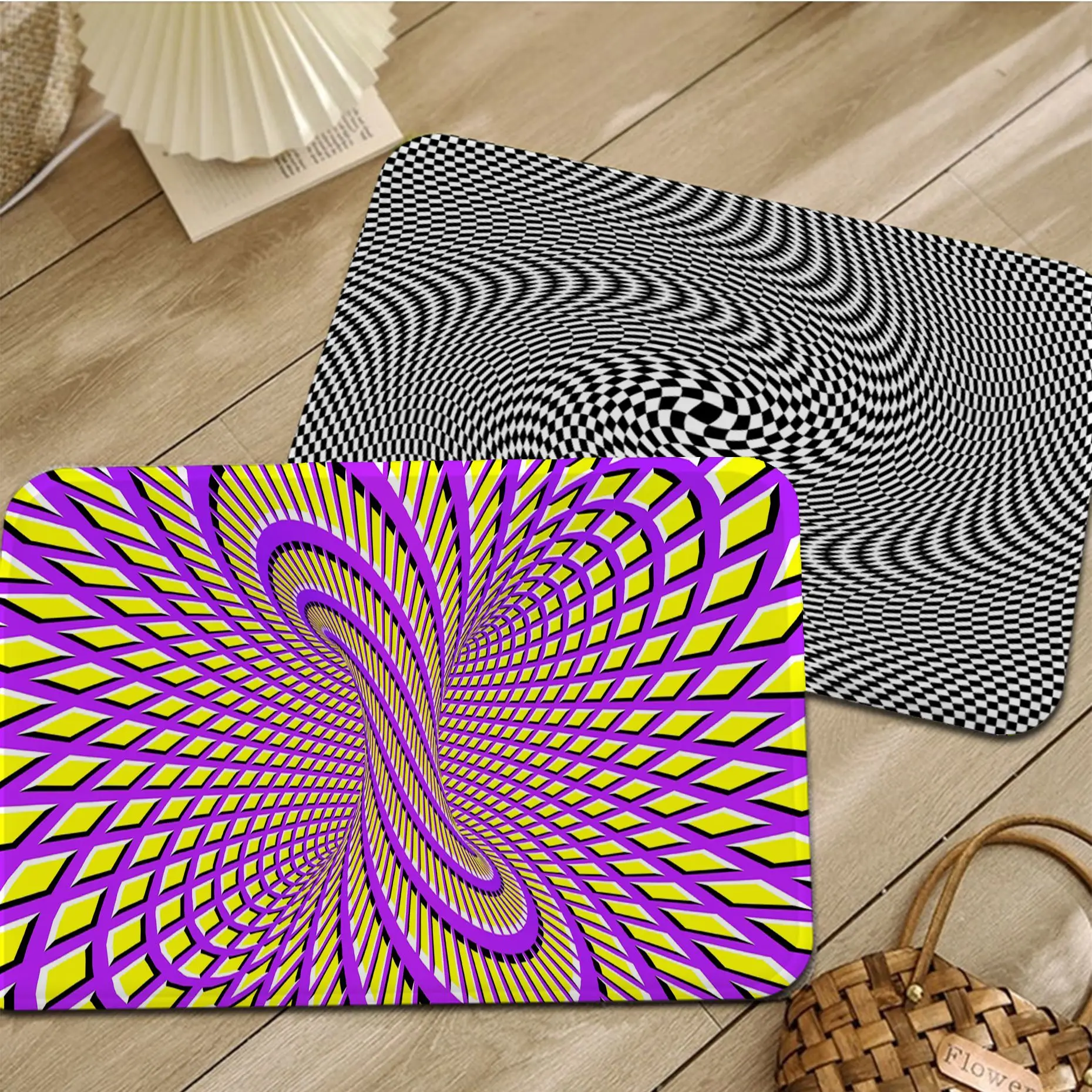 3D Vortex Illusion Floor Mat Anti-slip Absorb Water Long Strip Cushion Bedroon Mat Alfombra
3D Vortex Illusion Floor Mat Anti-slip Absorb Water Long Strip Cushion Bedroon Mat Alfombra