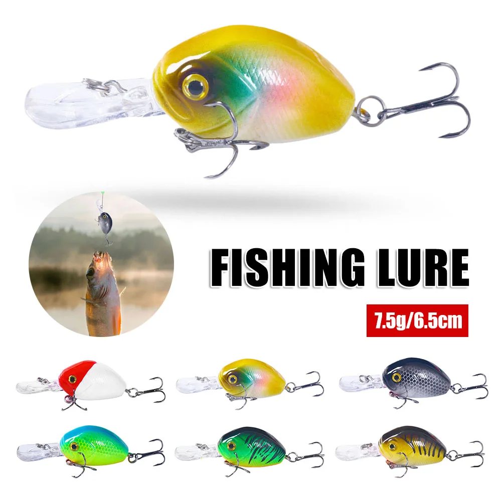 1pcs Sinking Minnow Fishing Lure 6.5cm 7.5g Soft Bait Treble Hooks Artificial Crankbait Wobblers Swimbait Fishing Tackle
1pcs Sinking Minnow Fishing Lure 6.5cm 7.5g Soft Bait Treble Hooks Artificial Crankbait Wobblers Swimbait Fishing Tackle