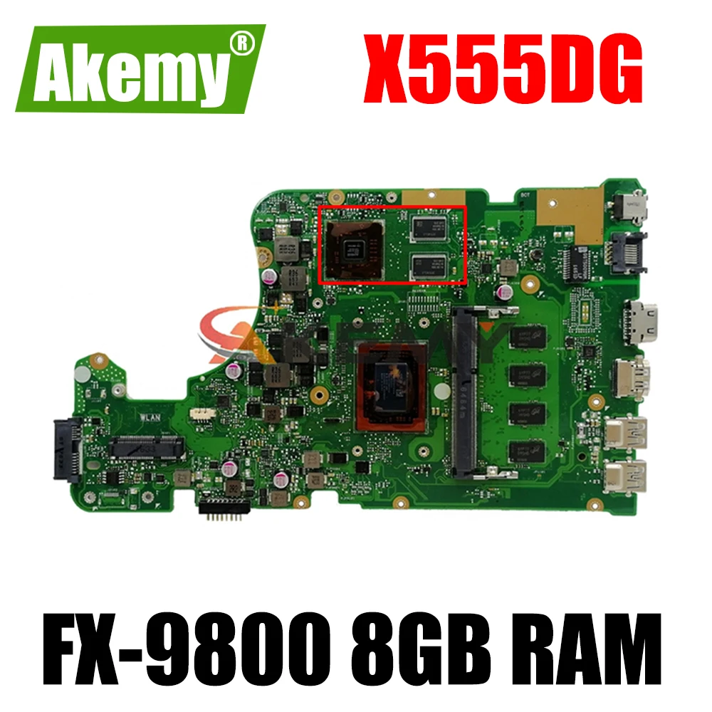 Материнская плата Akemy X555DG для ноутбука Asus X555YI X555D A555D X555Y X555DG, 100% протестирована
Материнская плата Akemy X555DG для ноутбука Asus X555YI X555D A555D X555Y X555DG, 100% протестирована