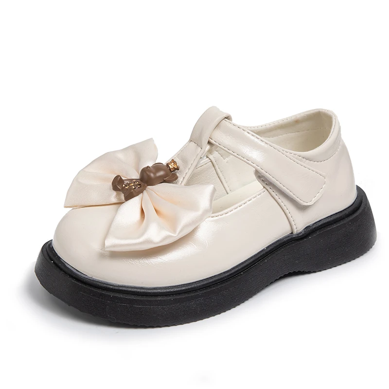 Girls Leather Shoes 2022 Spring Autumn Fashion Kids Glossy Silk Bow Shoes Children Cartoon Bear Loafers Covered Toes Shoes
Girls Leather Shoes 2022 Spring Autumn Fashion Kids Glossy Silk Bow Shoes Children Cartoon Bear Loafers Covered Toes Shoes