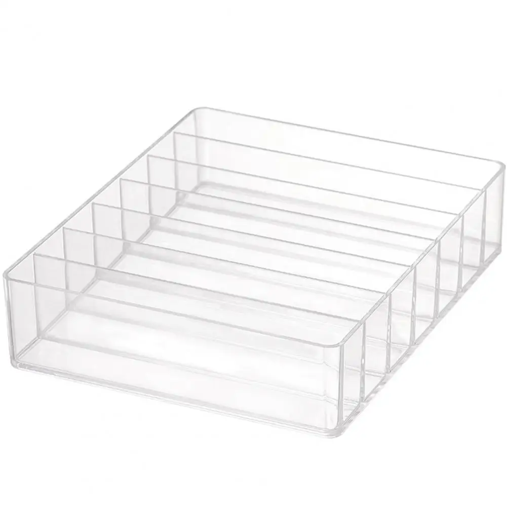 Modern Cosmetics Storage Box Plastic Cosmetic Basket 7 Grids Make Up Cosmetics Storage Box Keep Tidy 
Modern Cosmetics Storage Box Plastic Cosmetic Basket 7 Grids Make Up Cosmetics Storage Box Keep Tidy