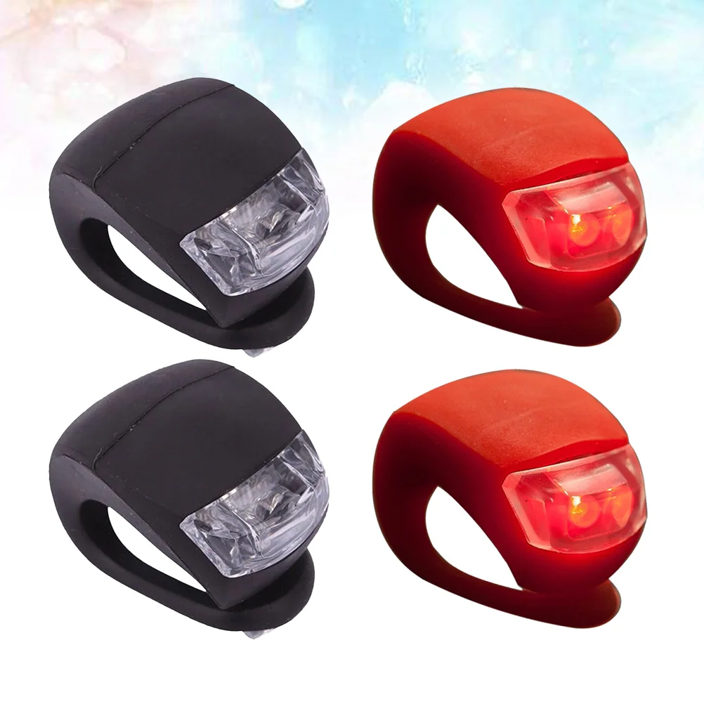 4 Pcs Pratical Silicone Bike Lamps Bike Lamps Bike Lights Mountain Bike Taillights Bike Supplies
4 Pcs Pratical Silicone Bike Lamps Bike Lamps Bike Lights Mountain Bike Taillights Bike Supplies